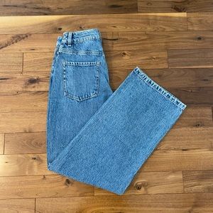 Garage Wide leg jeans with seam